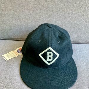 Ebbets Field Flannels Bismarck Churchills 1935 Fitted Hat Cap Sz 718 Wool NWT